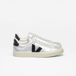 CAMPO LEATHER SILVER BLACK
