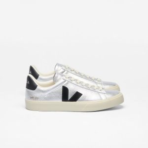 CAMPO LEATHER SILVER BLACK