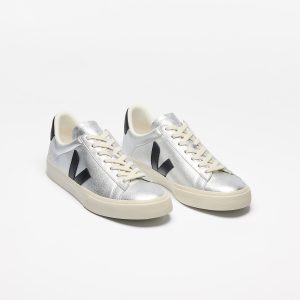 CAMPO LEATHER SILVER BLACK