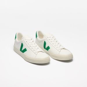 CAMPO LEATHER WHITE EMERAUDE