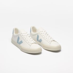 CAMPO LEATHER WHITE STEEL