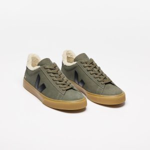 CAMPO FURED SUEDE MUD BLACK NATURAL