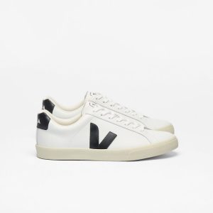 ESPLAR LEATHER WHITE BLACK