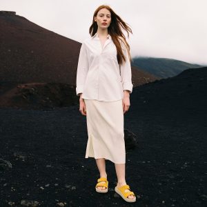 ETNA SUEDE SAFRAN ALMOND