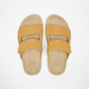 ETNA SUEDE OCRE ALMOND