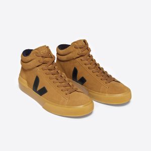MINOTAUR SUEDE CAMEL BLACK
