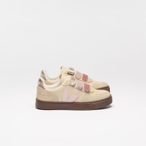 V-10 LEATHER VEJA X BONPOINT AREIA PETALE