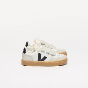 V-90 LEATHER WHITE BLACK NATURAL