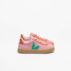 VOLLEY ELASTIC LACES VEJA X JELLY MALLOW SUEDE MARY