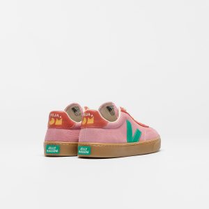 VOLLEY ELASTIC LACES VEJA X JELLY MALLOW SUEDE MARY