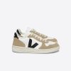 V-10 LEATHER WHITE BLACK SAHARA