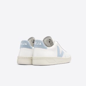 V-12 LEATHER WHITE STEEL