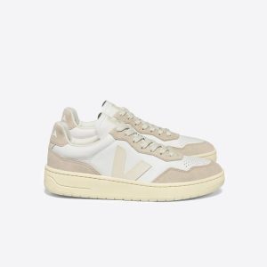 V-90 LEATHER WHITE PIERRE