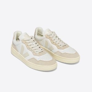 V-90 LEATHER WHITE PIERRE