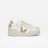 V-90 LEATHER WHITE TAUPE