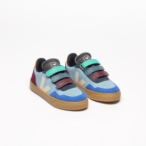 V-90 LEATHER VEJA X MILK STEEL PIERRE