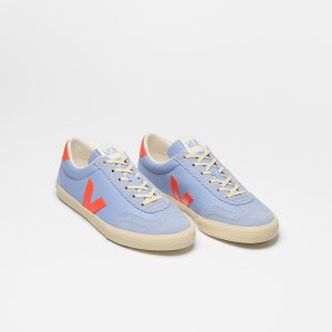 VOLLEY LEATHER OLYMPE ORANGE FLUO CALCAIRE