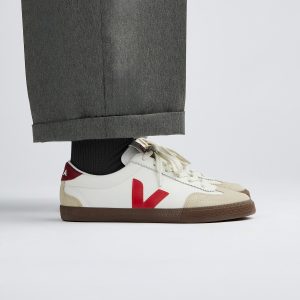 VOLLEY LEATHER WHITE PEKIN BARK