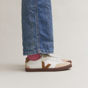 VOLLEY LEATHER WHITE TENT BARK