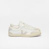 VOLLEY LEATHER WHITE NATURAL